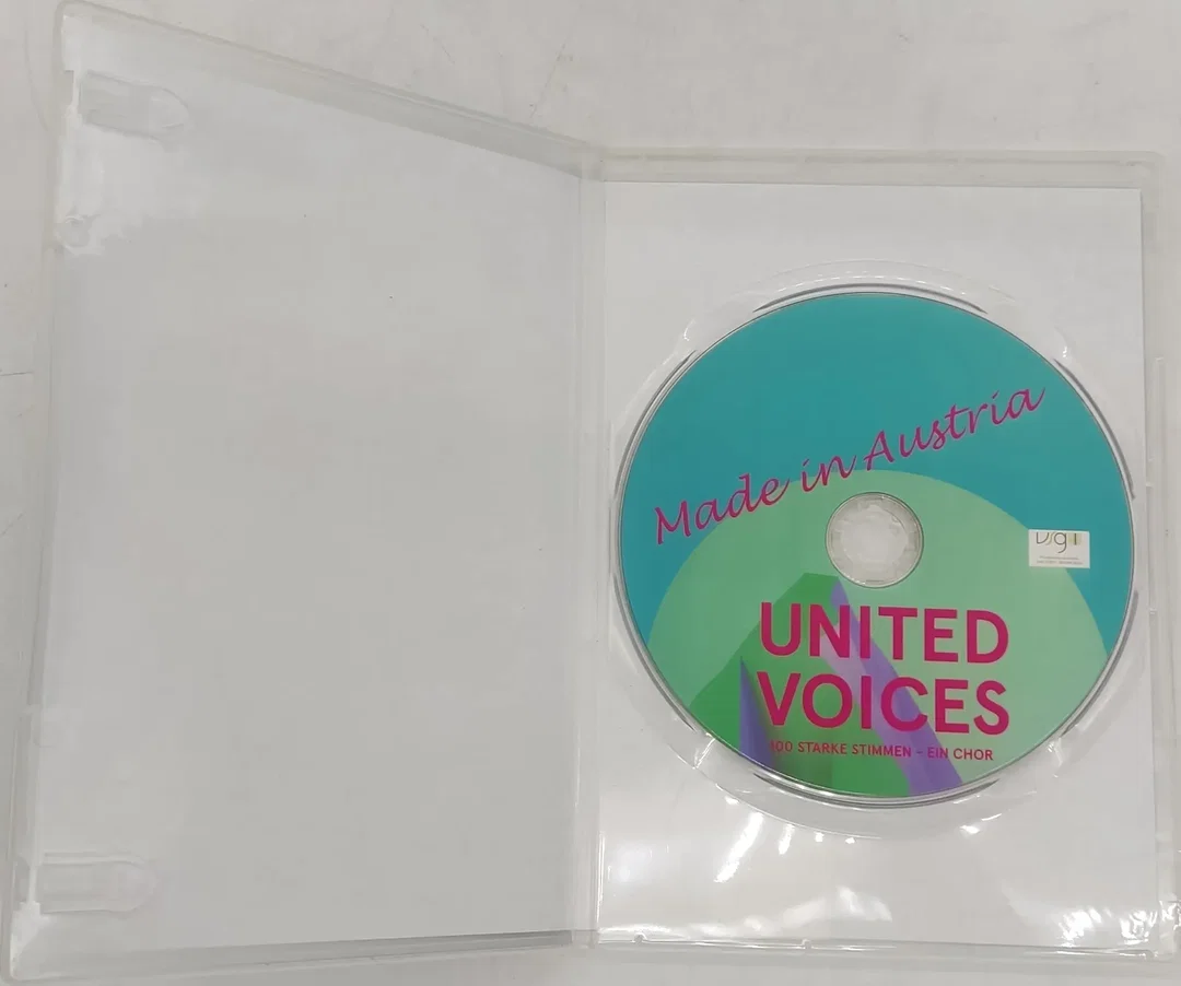 DVD "UNITED VOICES" 100 Starke Stimmen - Ein Chor Made in Ausria / Neues Rathaus Linz – Bild 3