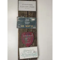 Handgefertigte Upcycling-Holzschilder mit inspirierenden Sprüchen - Bild 9