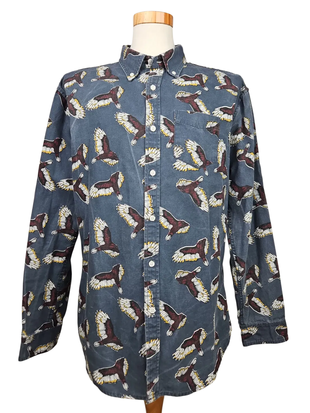 ECKÖ UNLTD. Herren Hemd, blaugrau - Gr. L - Bild 1