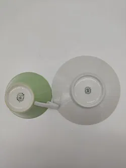 Lilien Porzellan DAISY Kaffeetasse 18 - grün - Bild 11