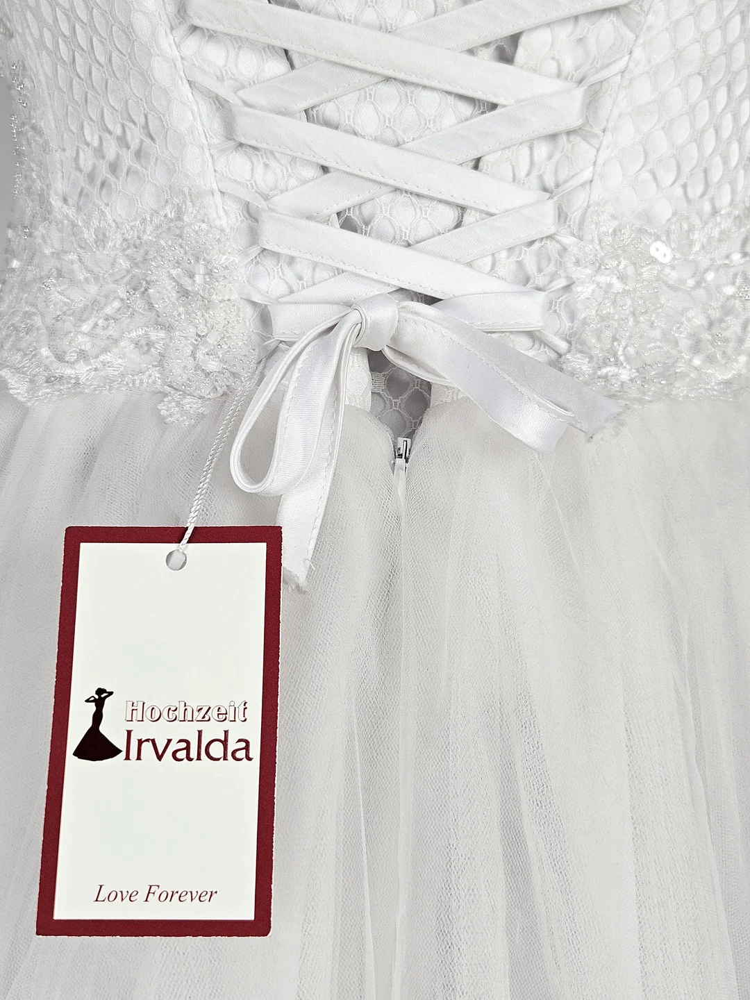 Hochzeitskleid - 03 - Atelier Irvalda (Wien) - Gr. M – Bild 9