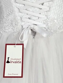 Hochzeitskleid - 03 - Atelier Irvalda (Wien) - Gr. M - Bild 9
