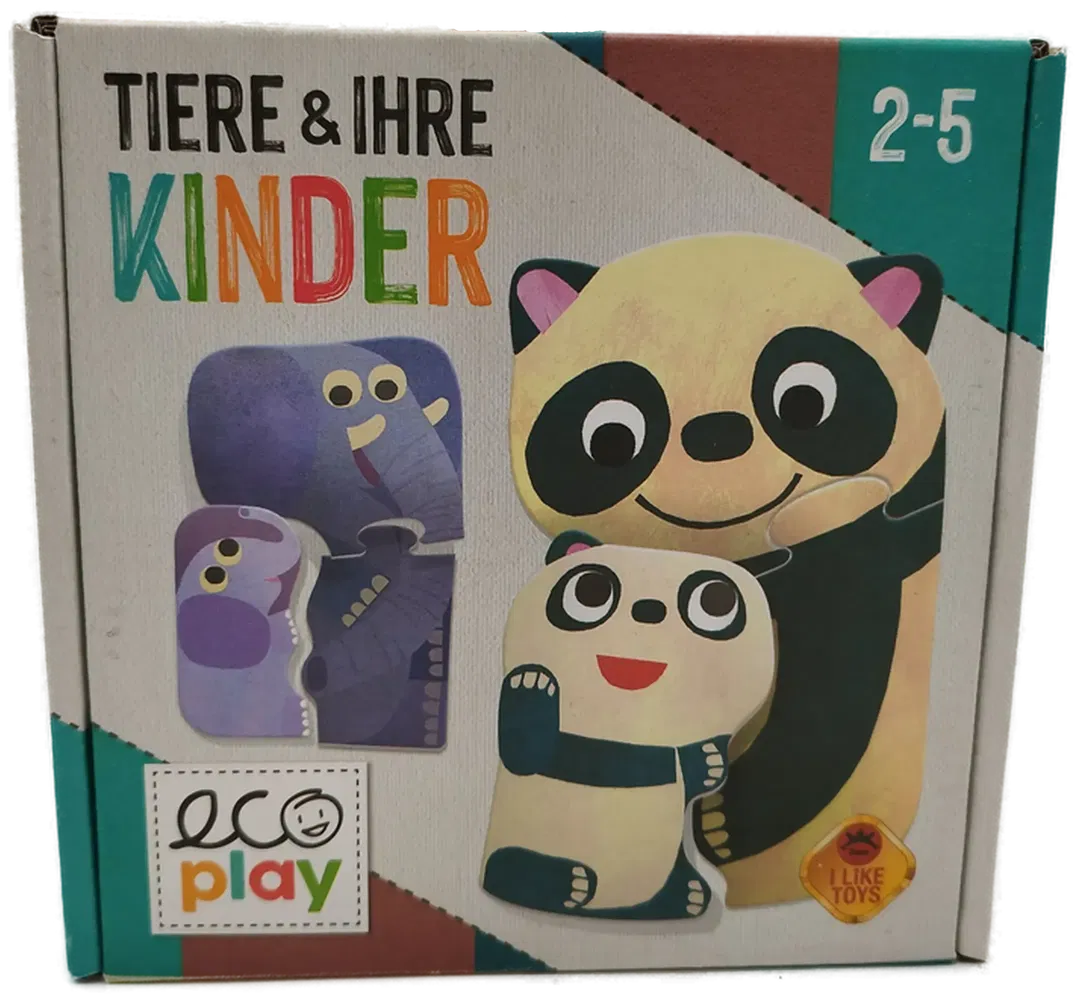 Tiere & ihre Kinder - ein ecplay Puzzle aus Italien! - Bild 1