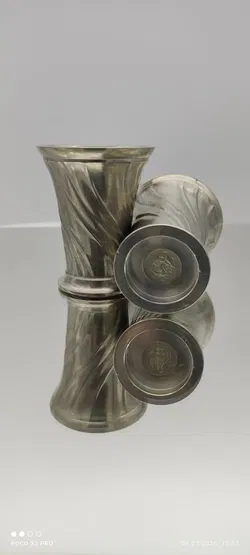 Schnapserl Zinnbecher 2-er Set - Bild 1