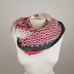 Gehäkelter Infinity-Schal - ca. 140cm lang - Bild 3