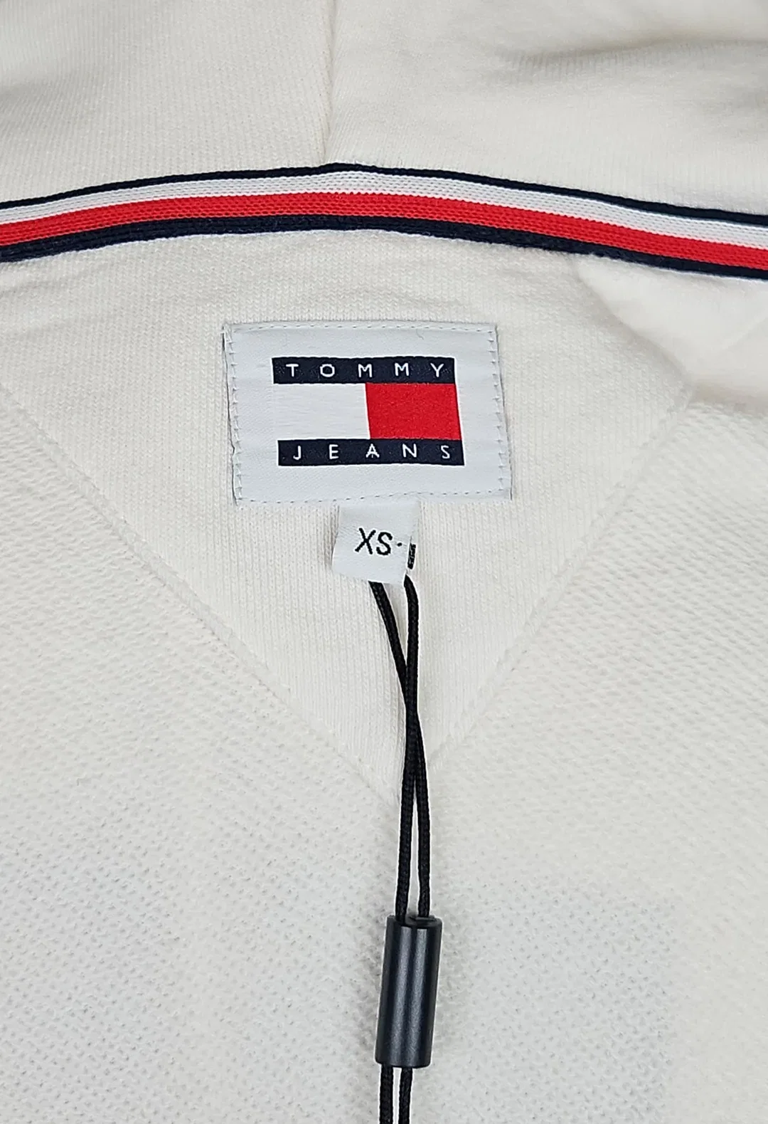 TOMMY JEANS Damen Pullover, weiß - Gr. XS – Bild 5