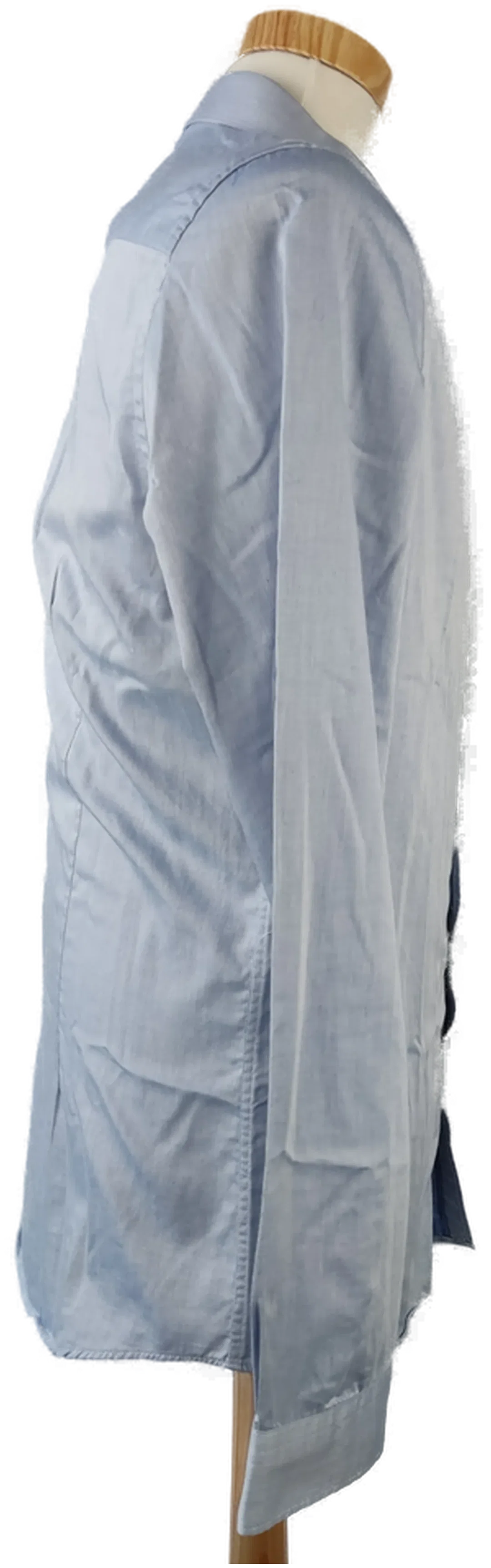 Angelo Litrico Herrenhemd hellblau - Gr. M (Slim fit) – Bild 2