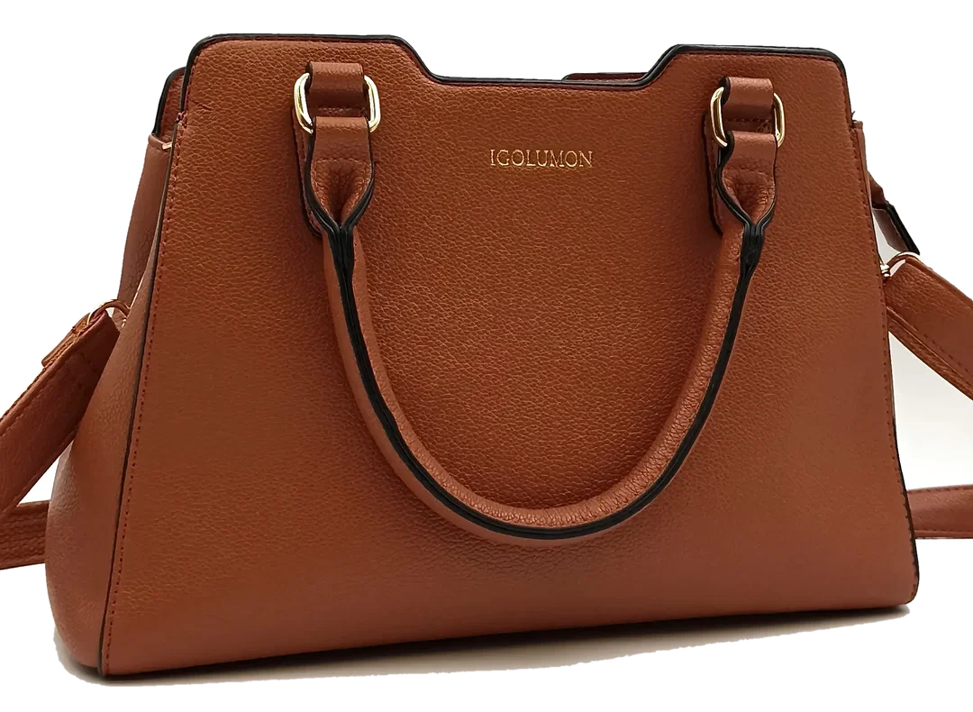 Igolumon Damen Henkeltasche congnac - Bild 1