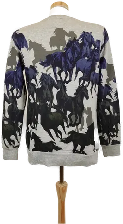 Zara Man Herren Sweater grau Gr.L - Bild 2