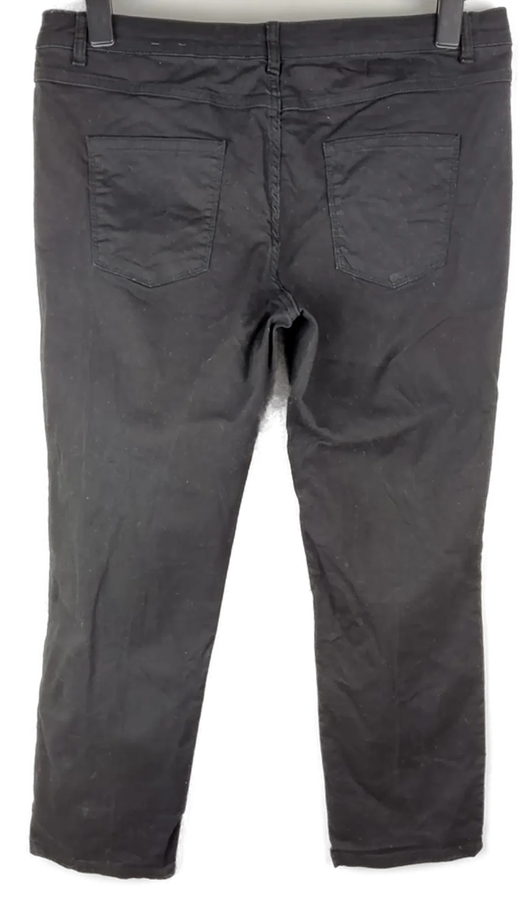 Jeans "The Slim", lang mit Stretch, schwarz mit Taschen, Größe 46 – Bild 3