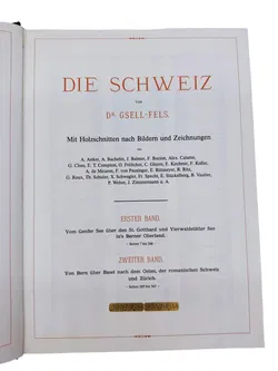 Die Schweiz - Dr. Gsell-Fels (Reprint 1978) - Bild 10