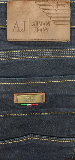 Armani Herren Jeans dunkelblau Gr. 40 – Vorschau 3