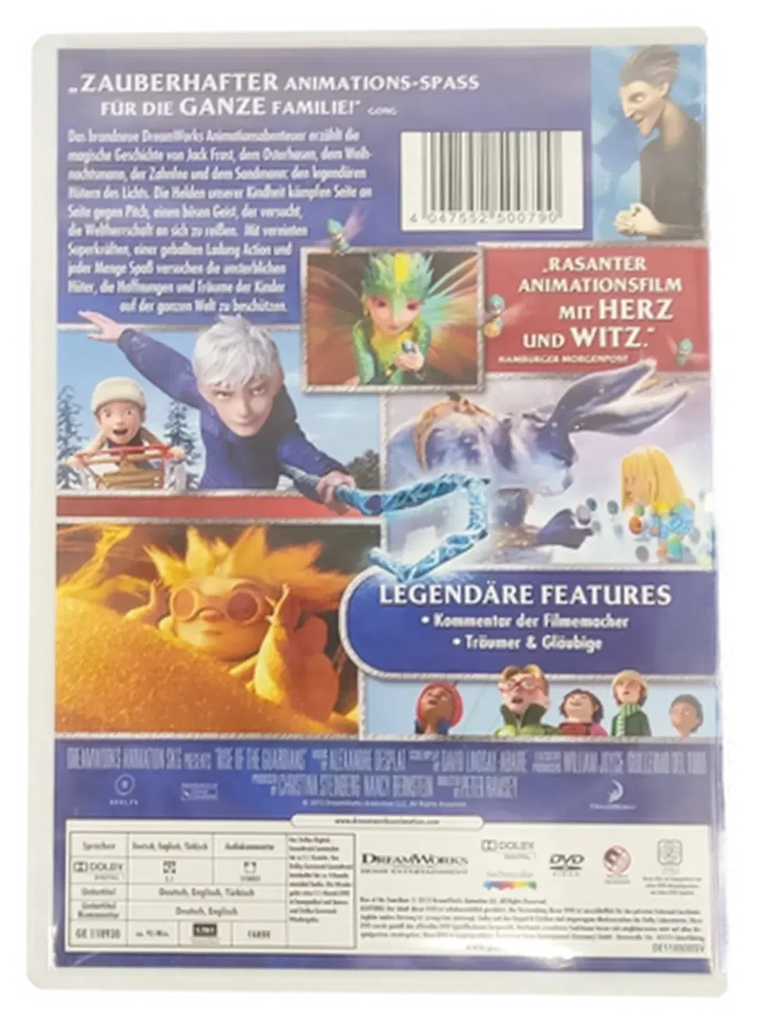 DVD "Die Hüter des Lichts - Von den Machern von Madagascar" – Bild 2