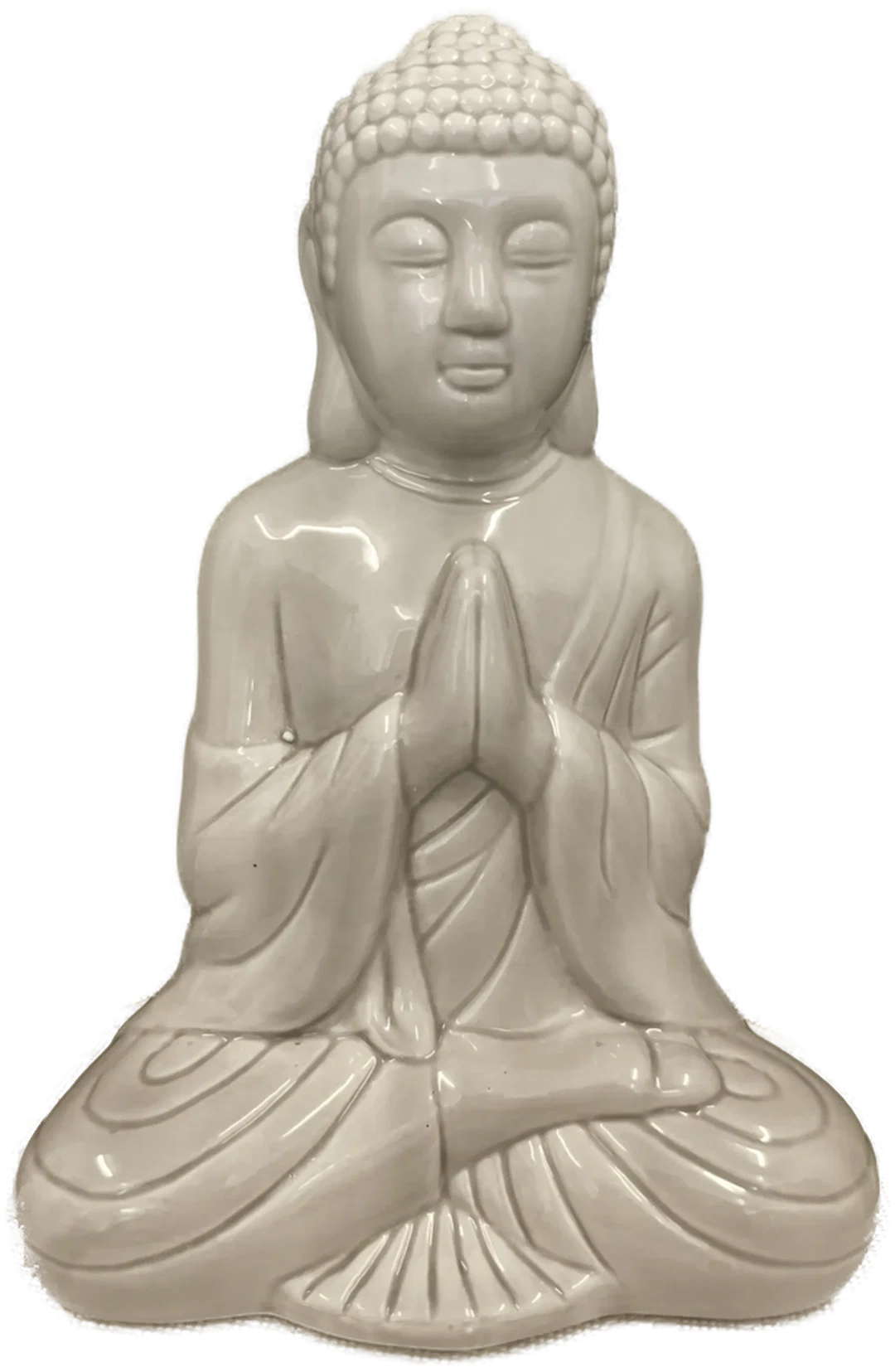 Buddhafigur, Keramik - Bild 1
