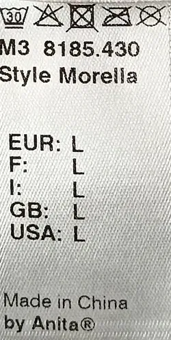 Anita Midikleid gemustert Gr. L - Bild 5