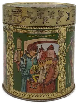 Nürnberger Lebkuchen Dose aus Metall, Höhe 12cm - Bild 4