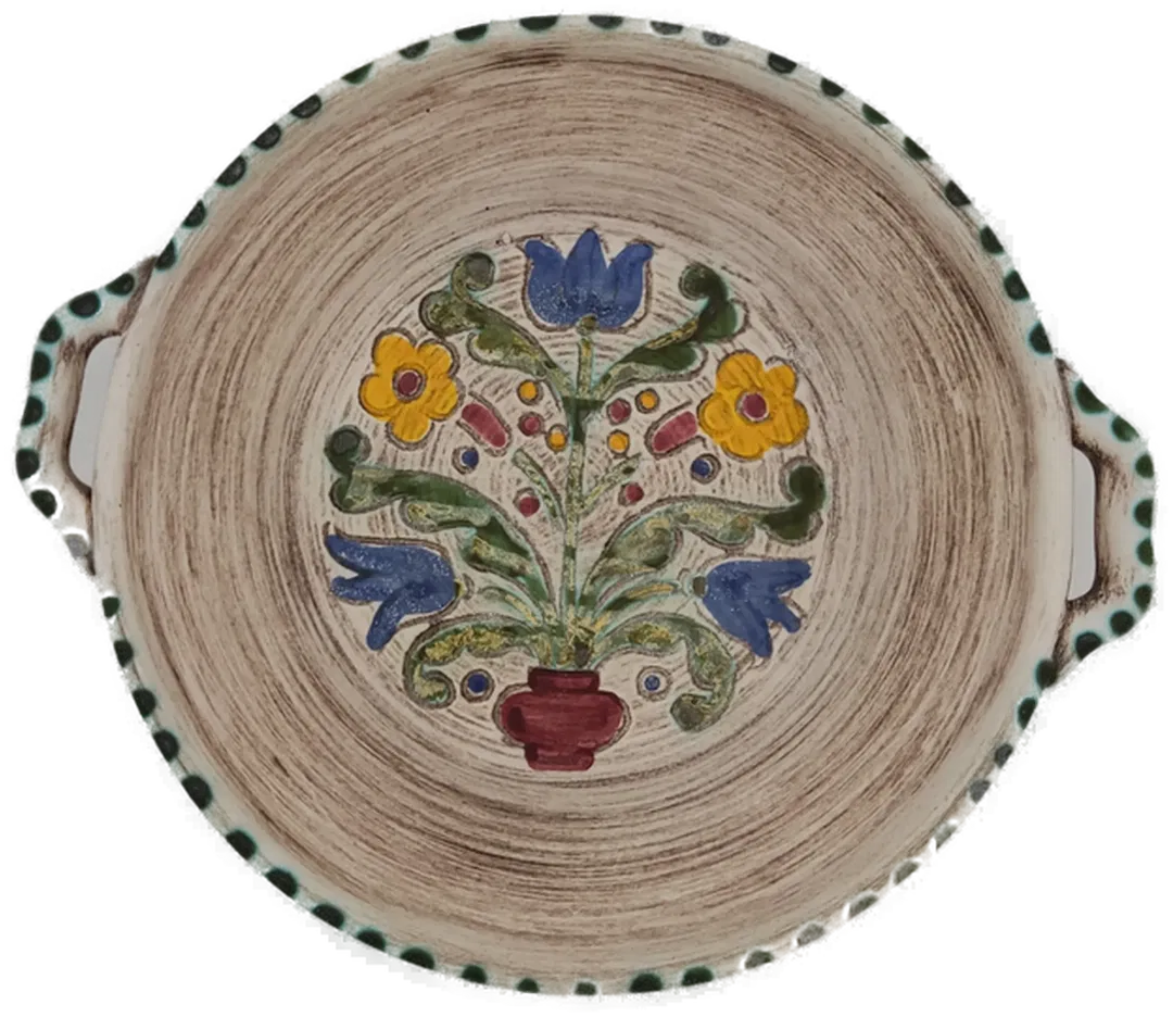 Aufhängeteller Gmundner Keramik Sehr Gut | Vintage-Schatz - Bild 1