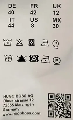 Hugo Boss Damen Bluse weiß in Gr. L - Bild 4