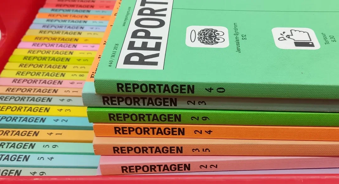Buch Sammlung von "REPORTAGEN" Magazinen 46 Stück – Bild 4