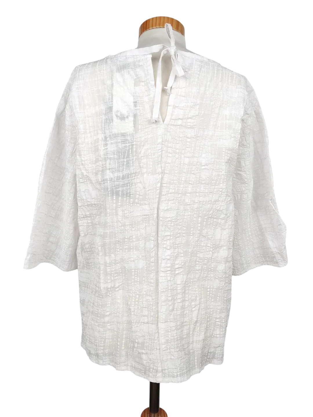 Zeitlos by Luana Damen Bluse, weiß - Gr. M  – Bild 2
