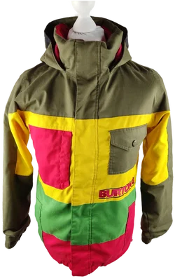 Jacke Burton Gestreift Polyester | Casual-Begleiter