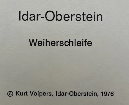 Prof. Horst Römer - Bildermappe - Idar-Oberstein 1976 – Bild 8