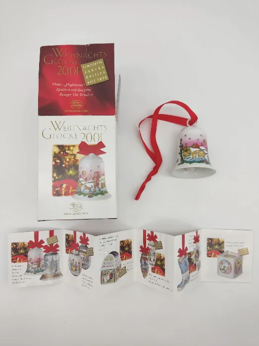 limited edition Hutschenreuther Weihnachtsglocke (2001) – Bild 4