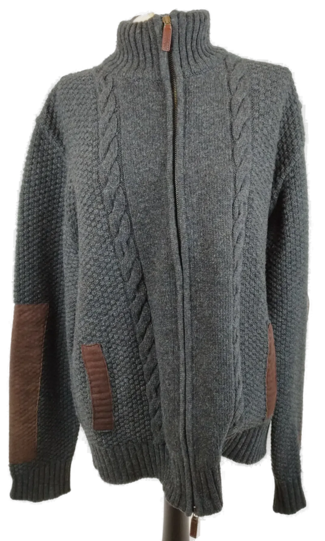 ETRO XL Wolljacke - Gr. XL / 100% Lana Wolle, Ziegenleder und Seide - Bild 4