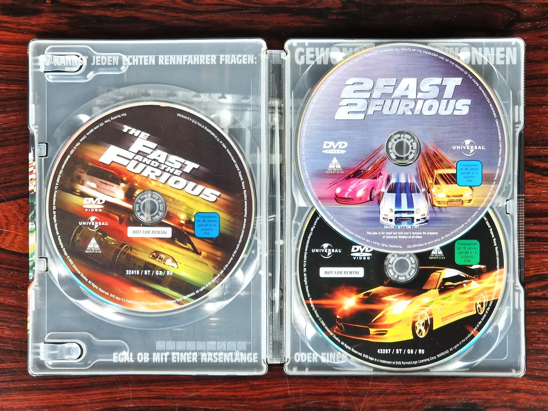 The Fast and the Furious Ultimate Collection - Film - DVD - Steelbook – Bild 3