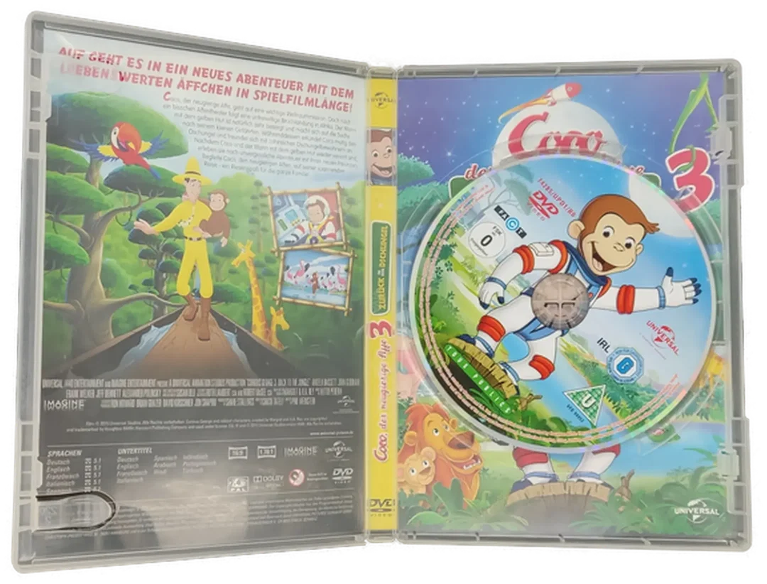 DVD "Coco, der neugierige Affe - Zurück in den Dschungel" – Bild 3