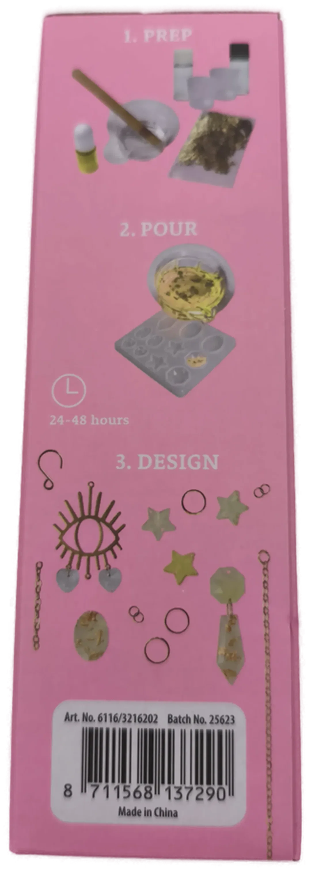 DIY Suncatcher Kit der Marke Crafts & Co, Sonnenfänger selbst gießen – Bild 3