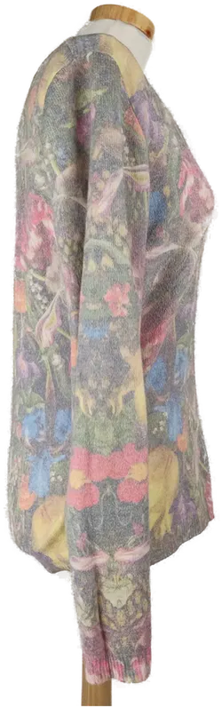 Dame Weste mit buntem Blumenmotiv - M/38 - Bild 2