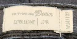 Tom Tailor Denim Damen Extra Skinny Jeans Jona schwarz - Gr. XS - Bild 3
