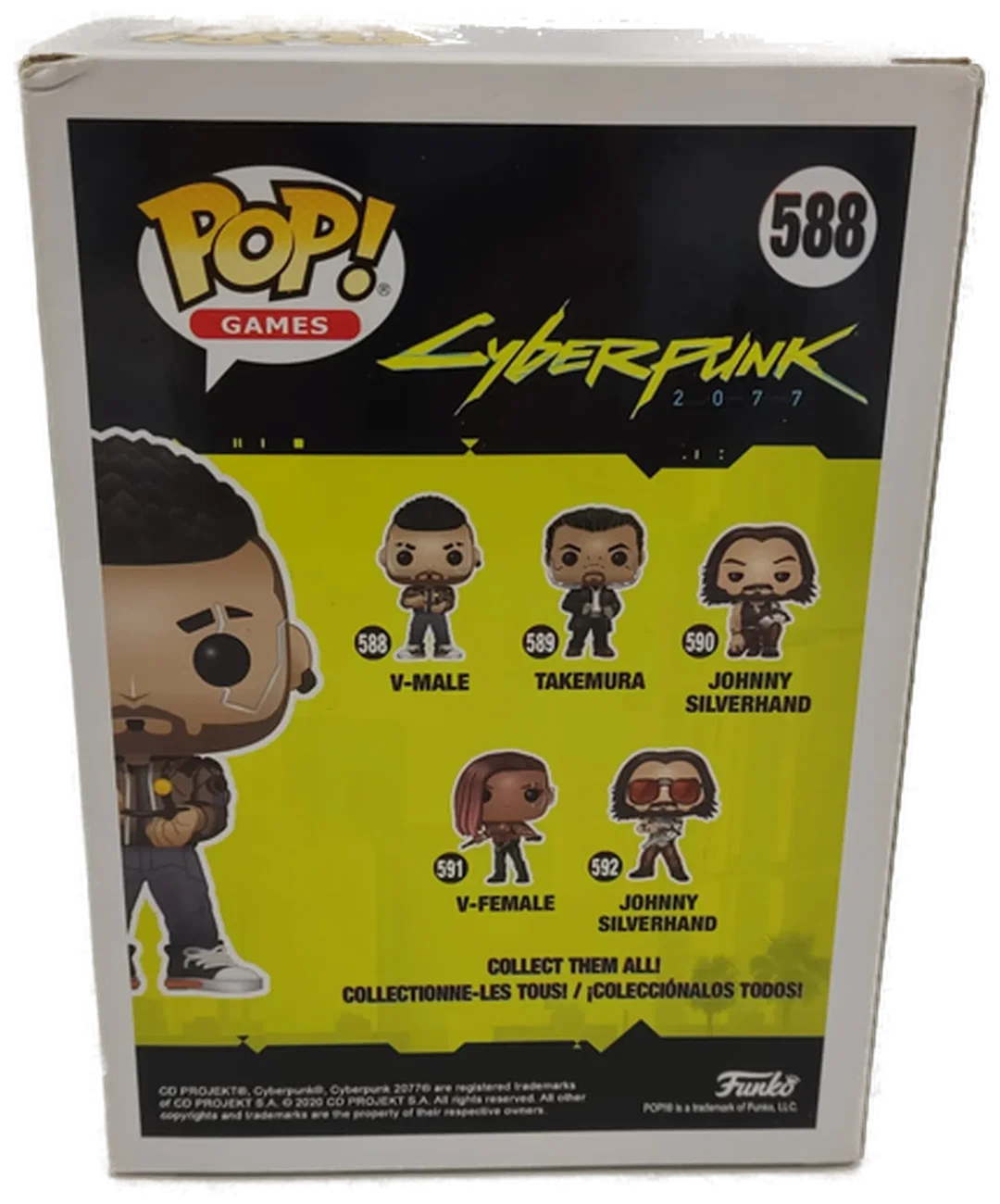 Funko Pop! Games: Cyberpunk 2077 - V-Male – Bild 3