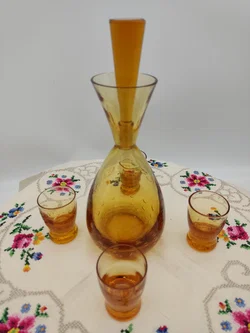 Likörset mit Bauchiger Glaskaraffe & 4 Gläser | Bar-Abend – Vorschau 4
