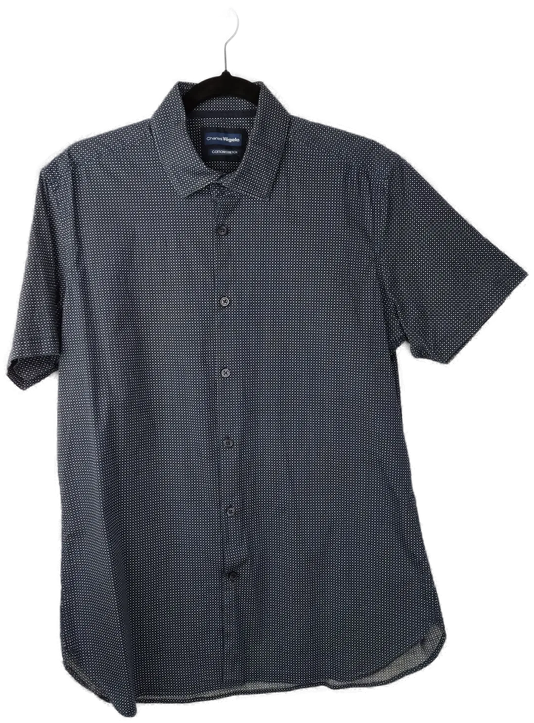 Herren Hemd Charles Vögele Gepunktet Baumwolle | Lässiger Klassiker - Bild 4