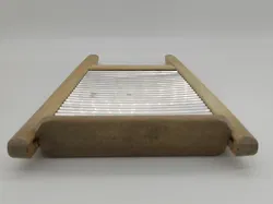 Vintage Waschbrett aus Holz - Bild 1