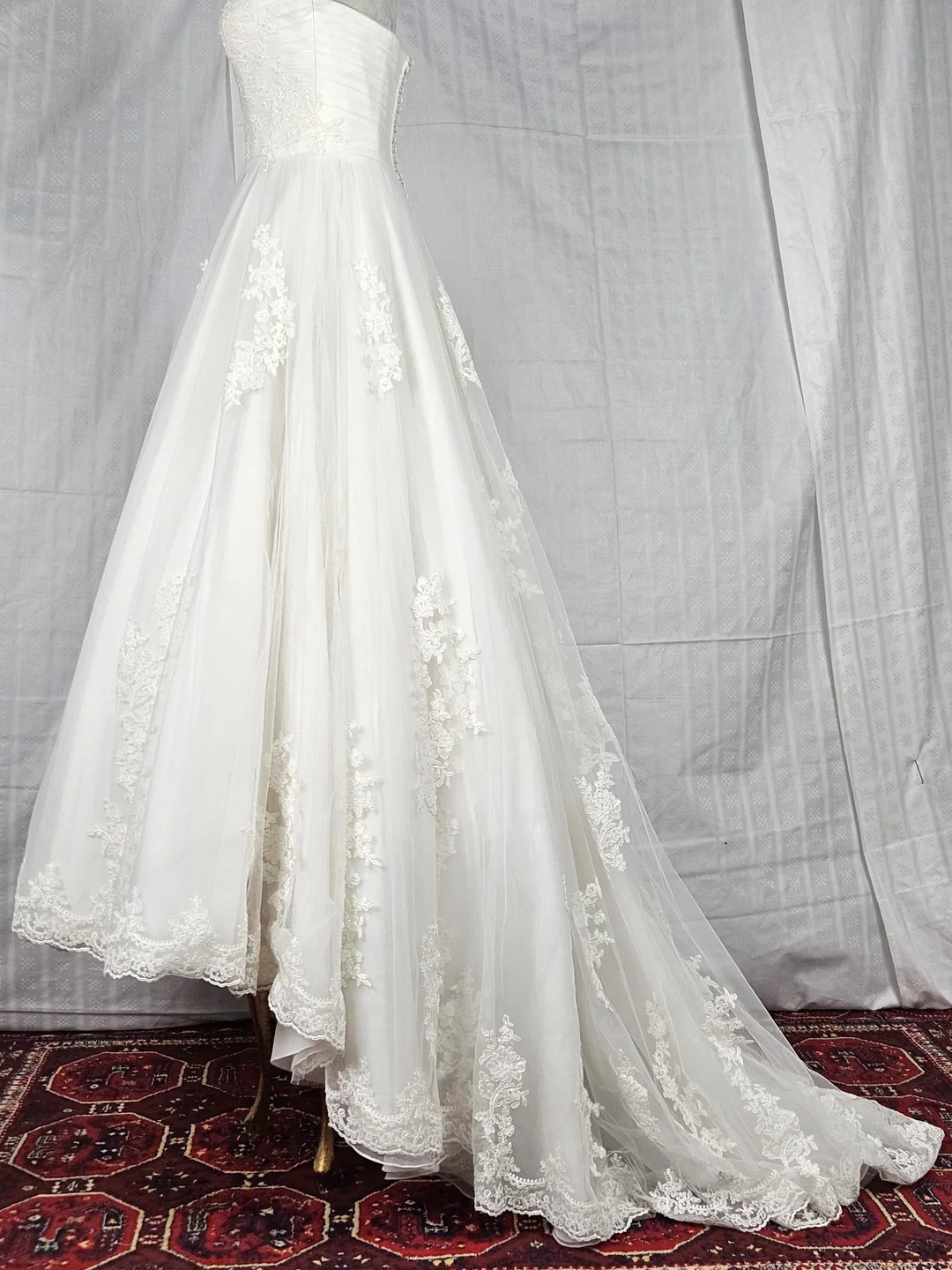 Hochzeitskleid - 14 - Atelier Irvalda (Wien) - Gr. M – Bild 14