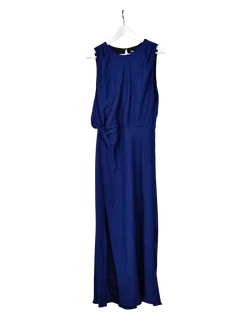 ZARA Damen Maxikleid, blau - Gr. L / 40 
