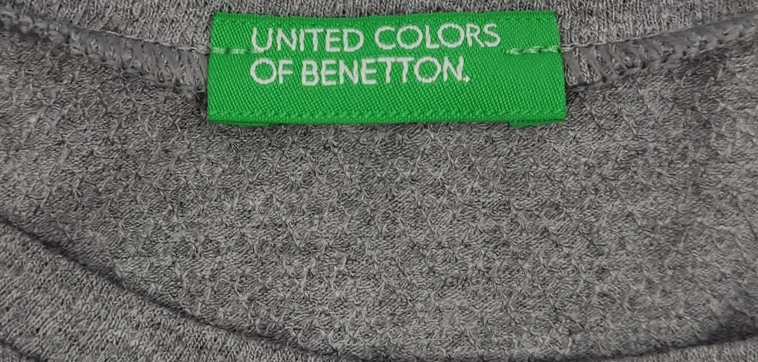 United Colors of Benetton Kindershirt grau Gr. S – Bild 3