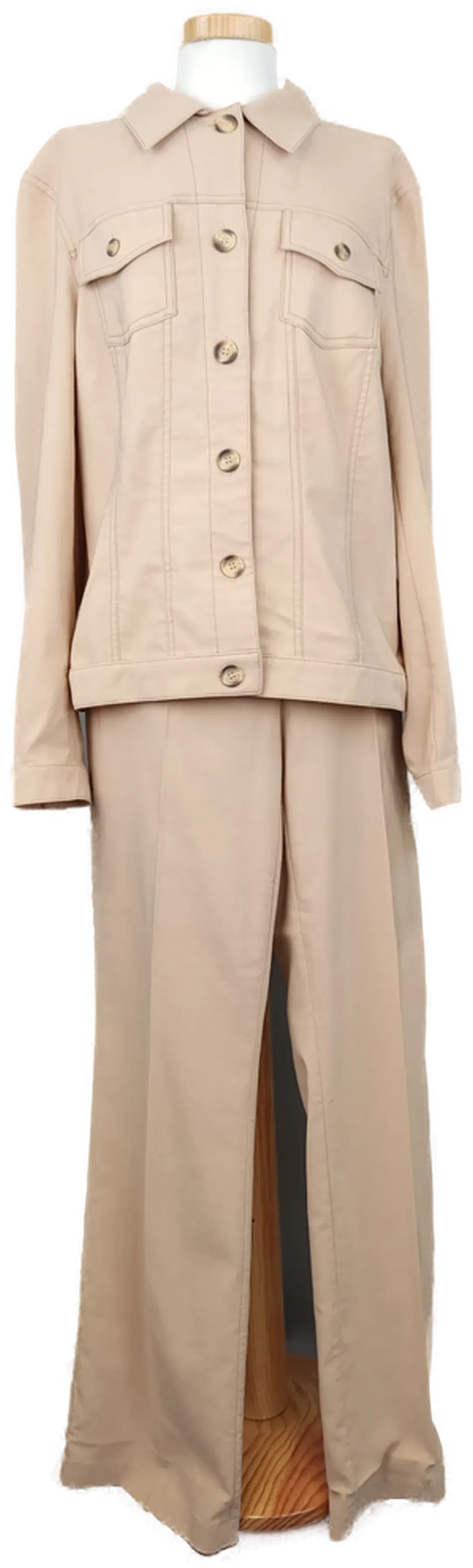 Damen Zweiteiler beige - XL/42 - Bild 4