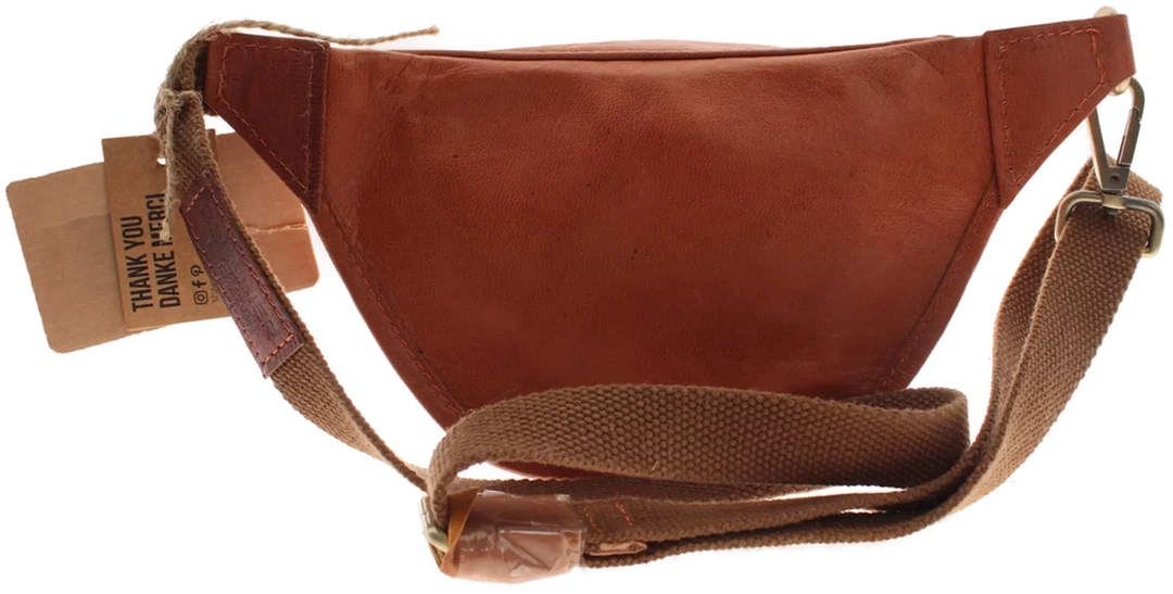 Berliner Bags Bauchtasche – Echtleder – Braun – Unisex – Vintage Look – NEU – Bild 2
