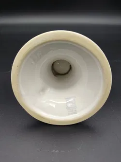 Gmunder Keramik Kerzenständer grüngeflammt Höhe 9cm - Bild 3