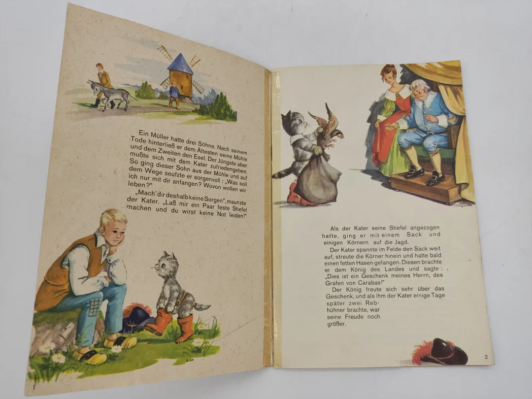 Märchen 4 Stück Vintage-Hefte mit Illustrationen von J. Lagarde aus Belgien 70/80 Jahre – Bild 7