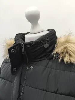 C&A, Steppjacke mit Kapuze Damen, Gr. 44 – Vorschau 3