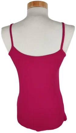 Top, "Esmara", mit Spaghettiträgern, pink, Größe S – Vorschau 3