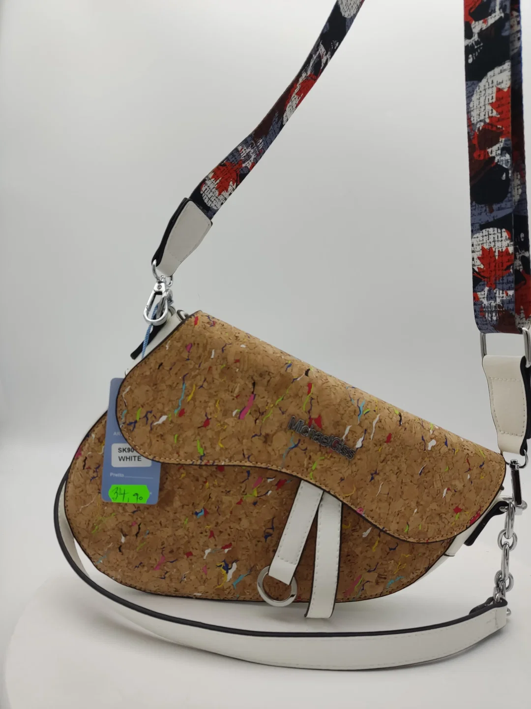 Michael Giss Trendige Bunte Damen Handtasche - NEU mit Etikett – Bild 8