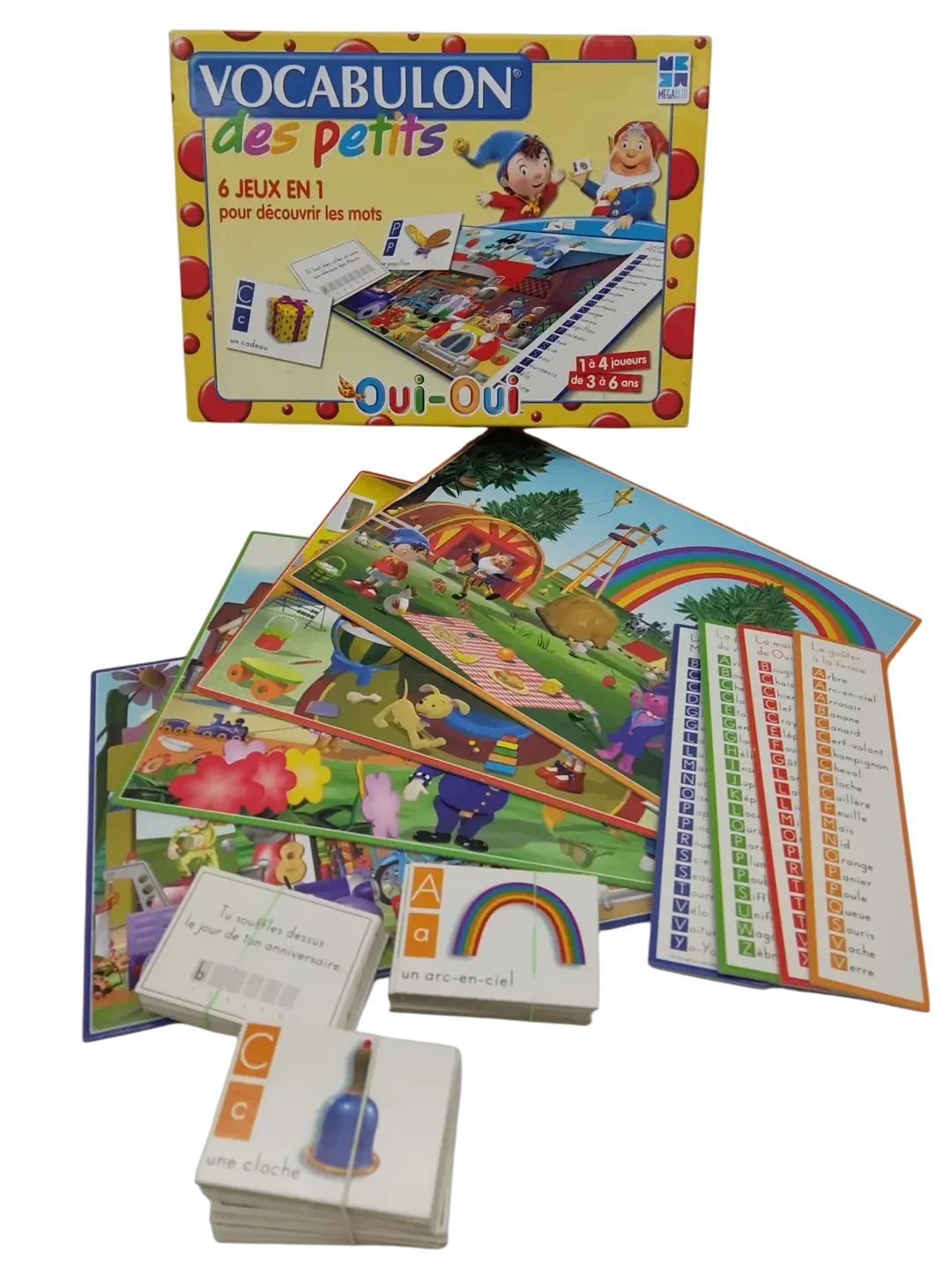VOCABULON des petits - Qui-Qui - 6 Jeux en 1 pour découvrir les mots - MEGABLEU – Bild 3