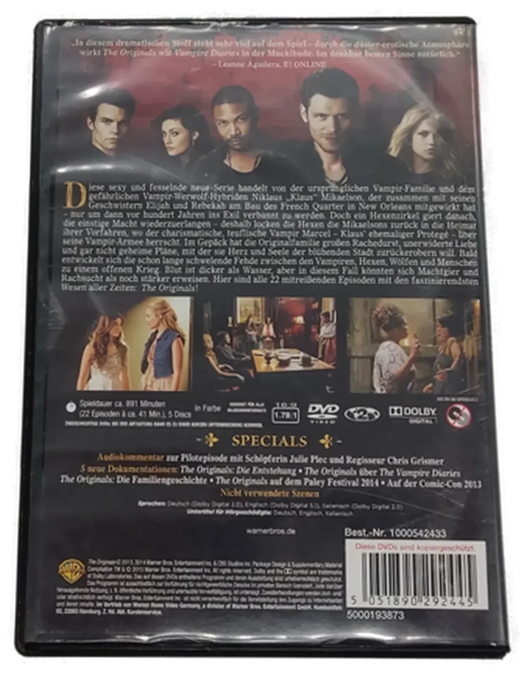 DVD 5 Disc´s "the ORIGINALS" Staffel 1  – Bild 2