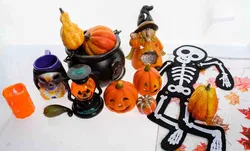 Halloween-Set #1 mit Kesseln, Bechern, Deko & Partyzubehör - Bild 2